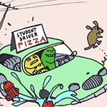 Student Driver Pizza