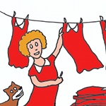 Little Orphan Annie's Washday