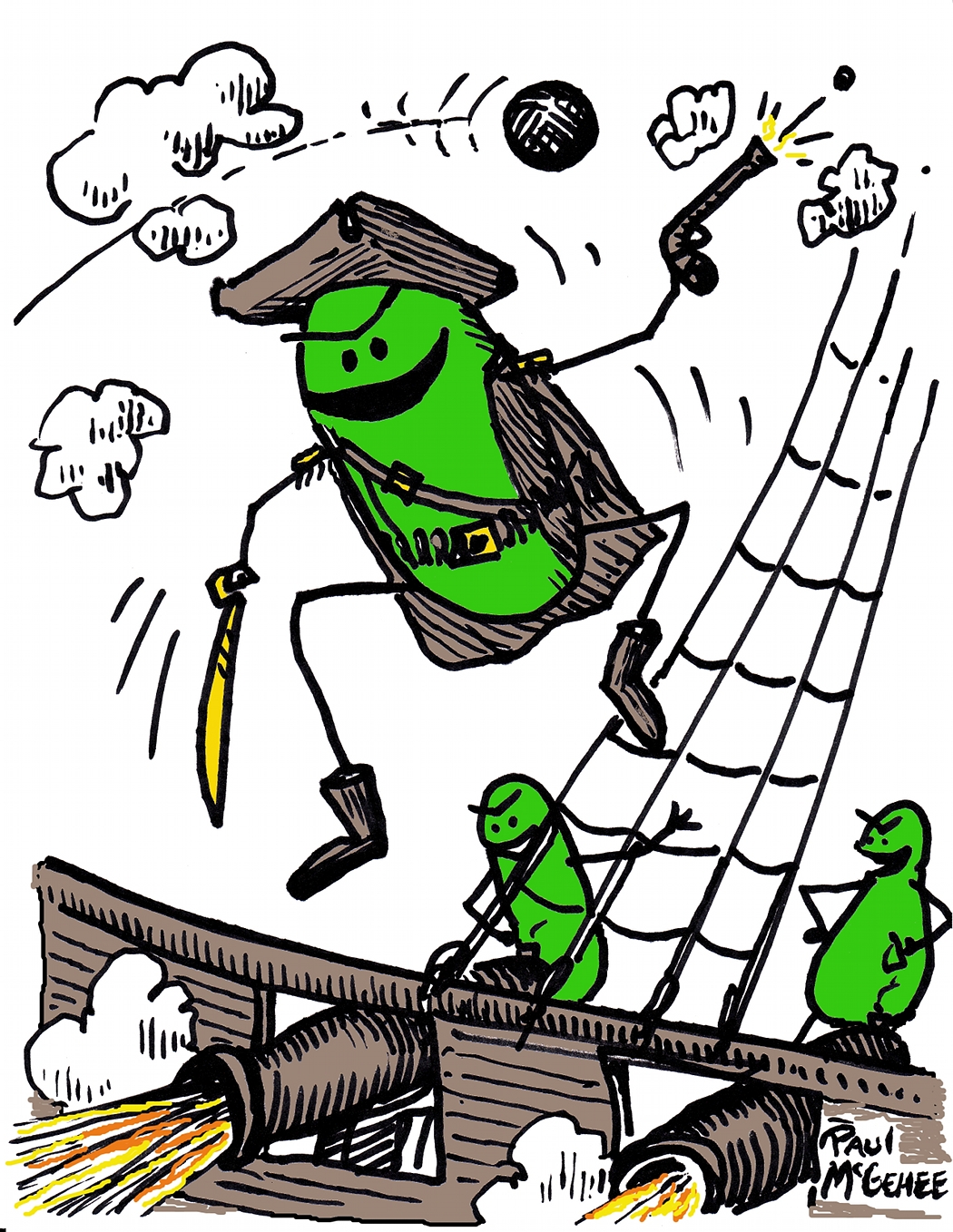 The Green Weenii Pirates