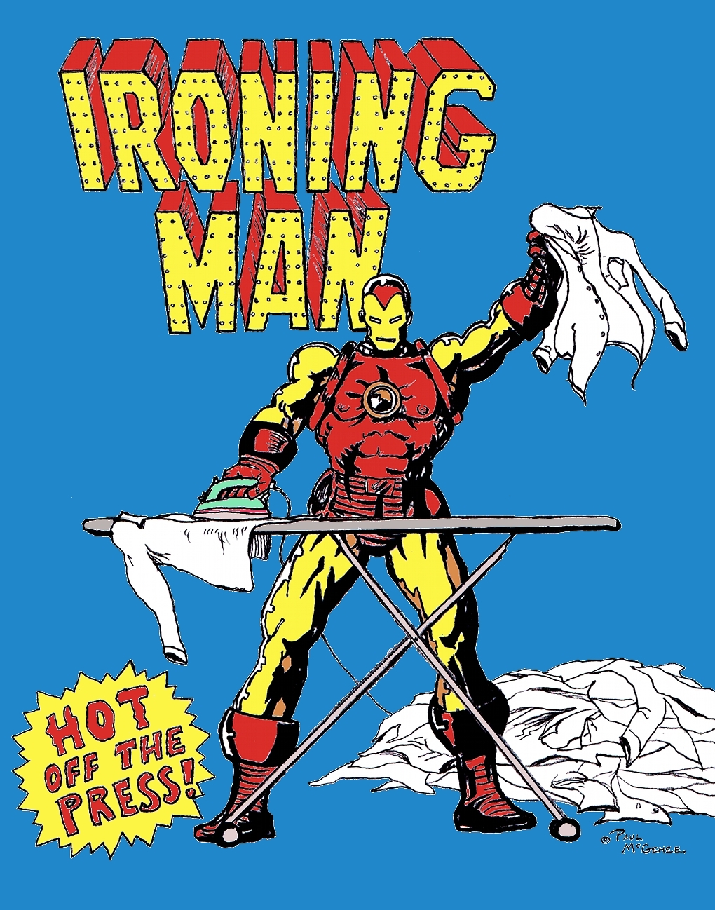 Ironing Man