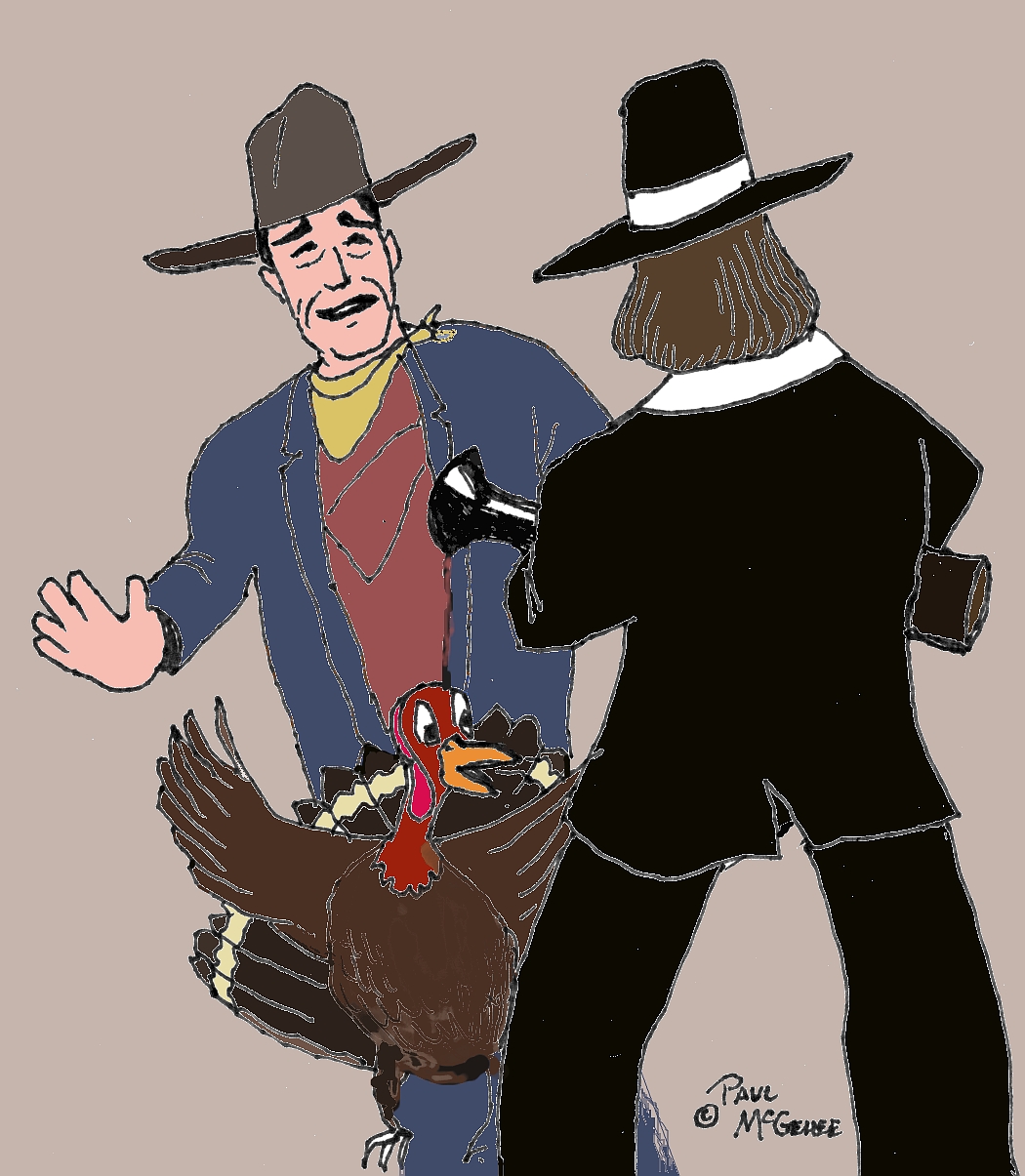 \"Steady There, Pilgrim!\"