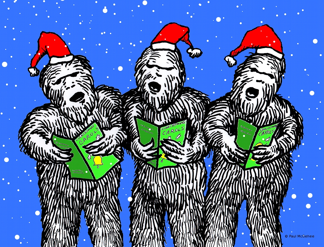 "We Wish You a Hairy Christmas!"